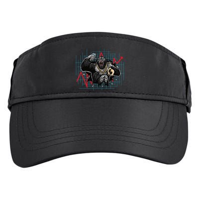 Bitcoin Ape Adult Drive Performance Visor