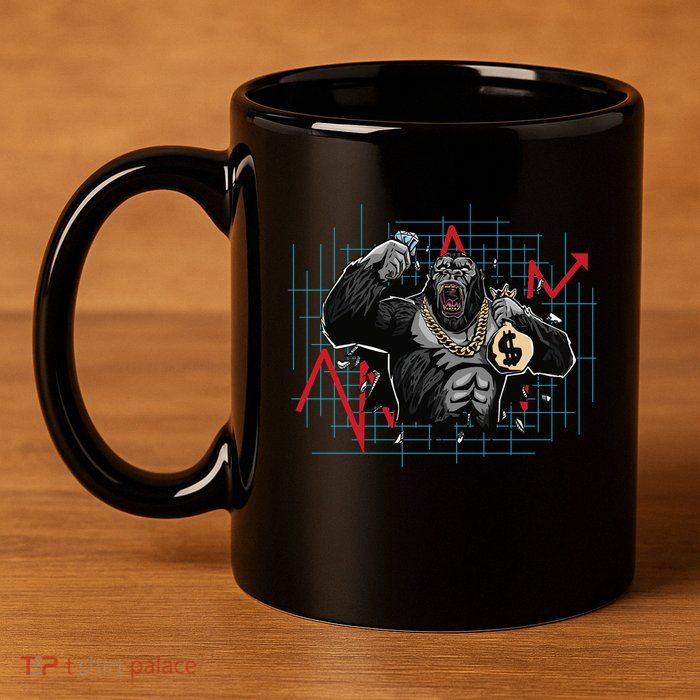 Bitcoin Ape 11oz C Handle Ceramic Mug