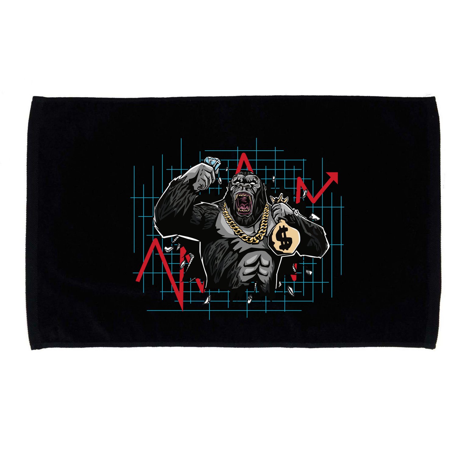 Bitcoin Ape Microfiber Hand Towel