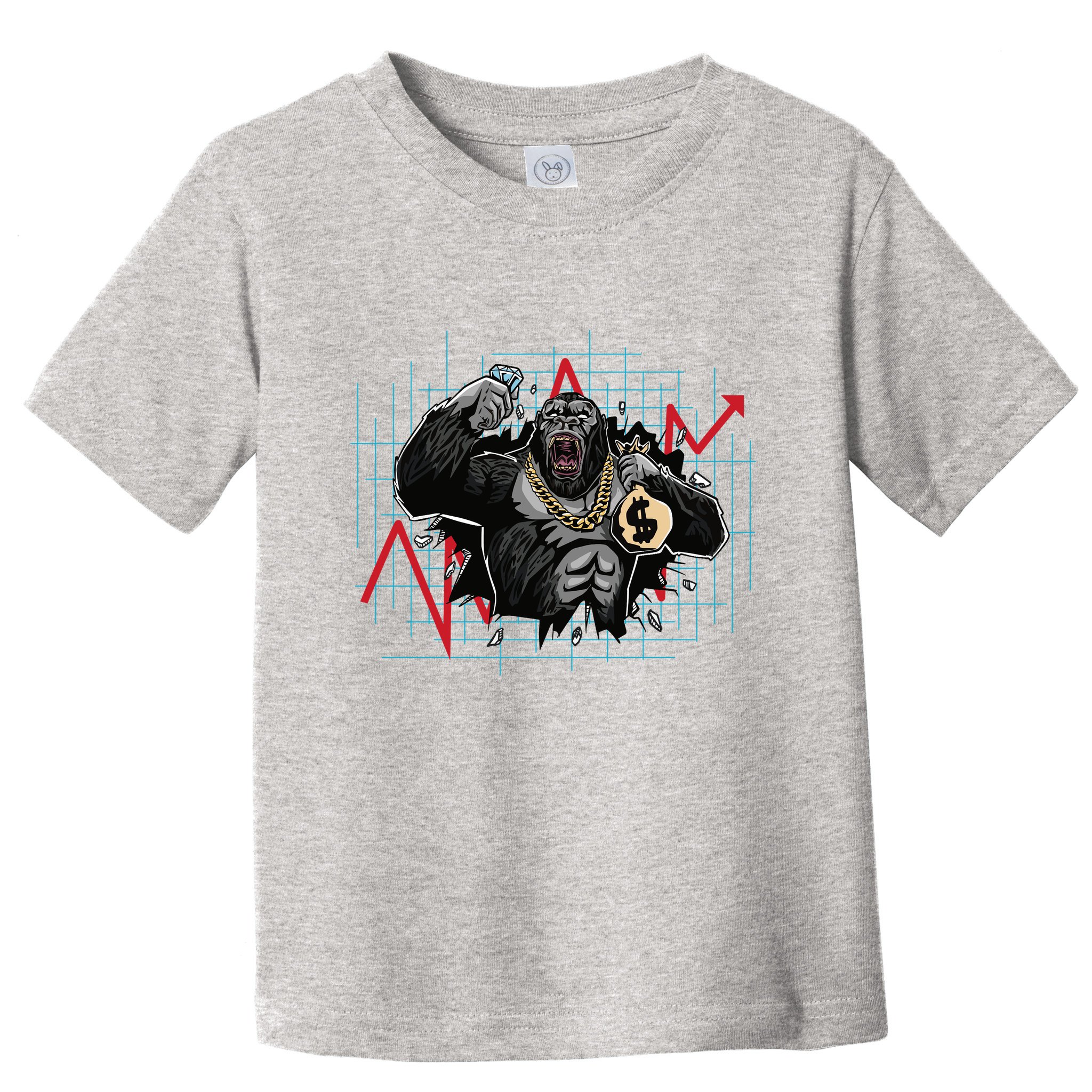 Bitcoin Ape Toddler T-Shirt