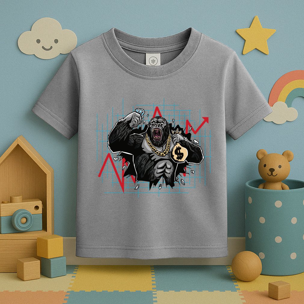 Bitcoin Ape Toddler T-Shirt