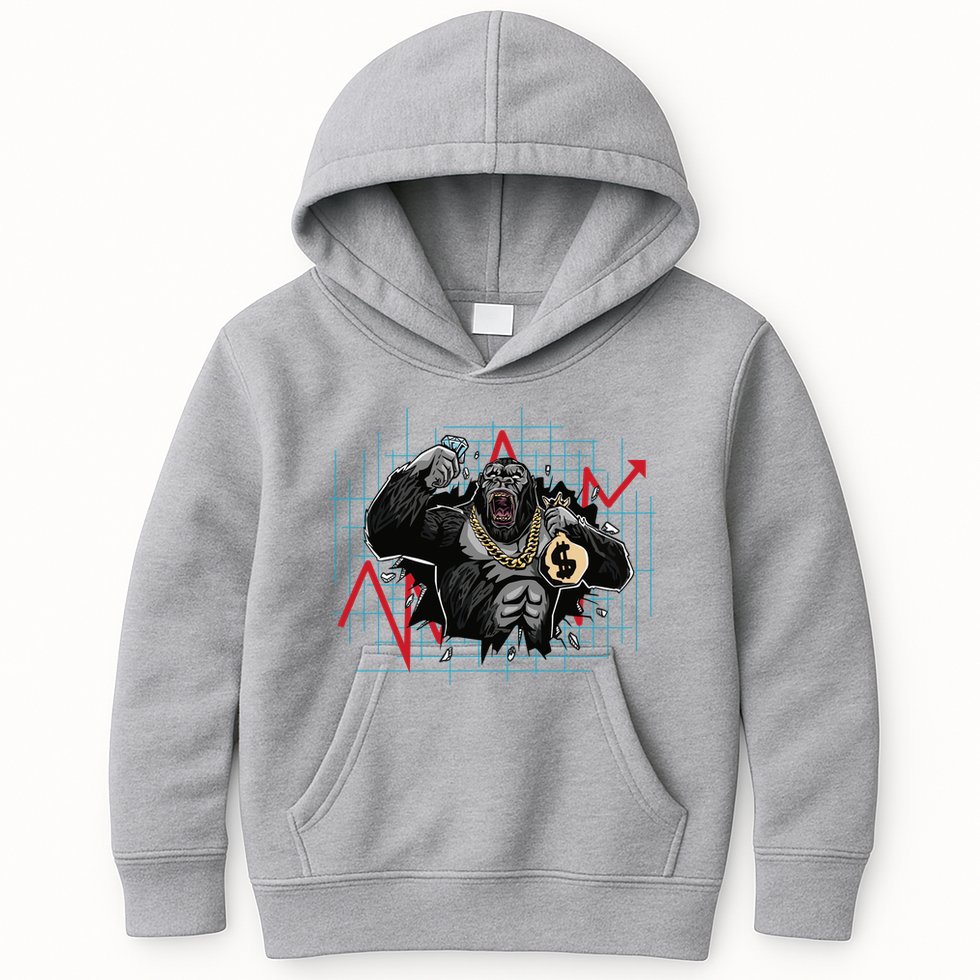 Bitcoin Ape Kids Hoodie