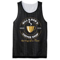 Bill And Bobs Coffee Shop AA Recovery Gift Mesh Reversible Basketball Jersey Tank