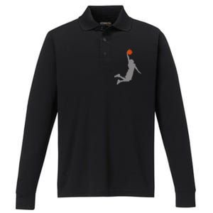 Basketball Apparel Basketball Performance Long Sleeve Polo