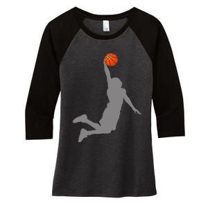 Basketball Apparel Basketball Women's Tri-Blend 3/4-Sleeve Raglan Shirt