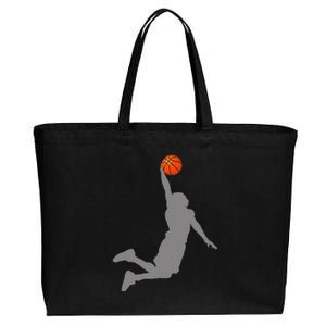 Basketball Apparel Basketball Cotton Canvas Jumbo Tote