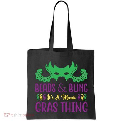 Beads And Bling It's A Mardi Gras Thing Bag