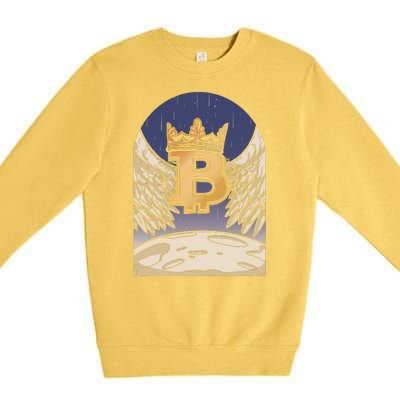 Bitcoin Angel Premium Crewneck Sweatshirt