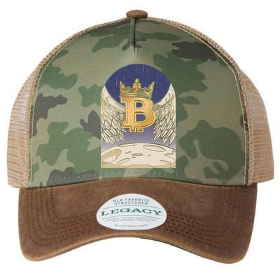 Bitcoin Angel Legacy Tie Dye Trucker Hat