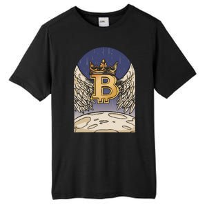 Bitcoin Angel Tall Fusion ChromaSoft Performance T-Shirt