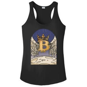 Bitcoin Angel Ladies PosiCharge Competitor Racerback Tank