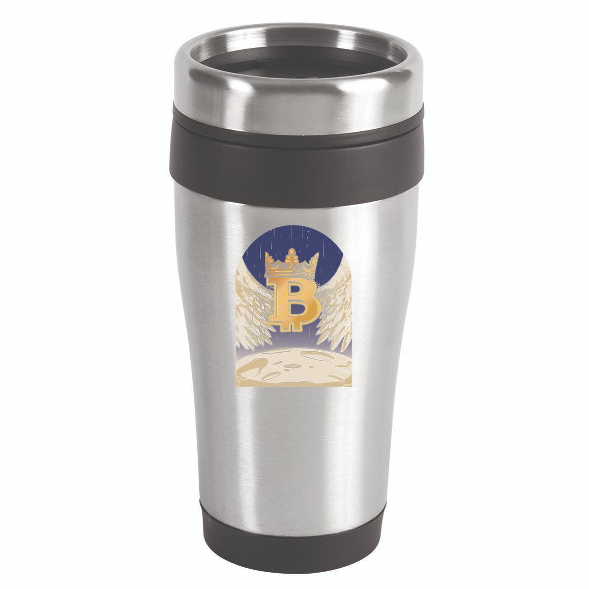 Bitcoin Angel 16oz Travel Tumbler