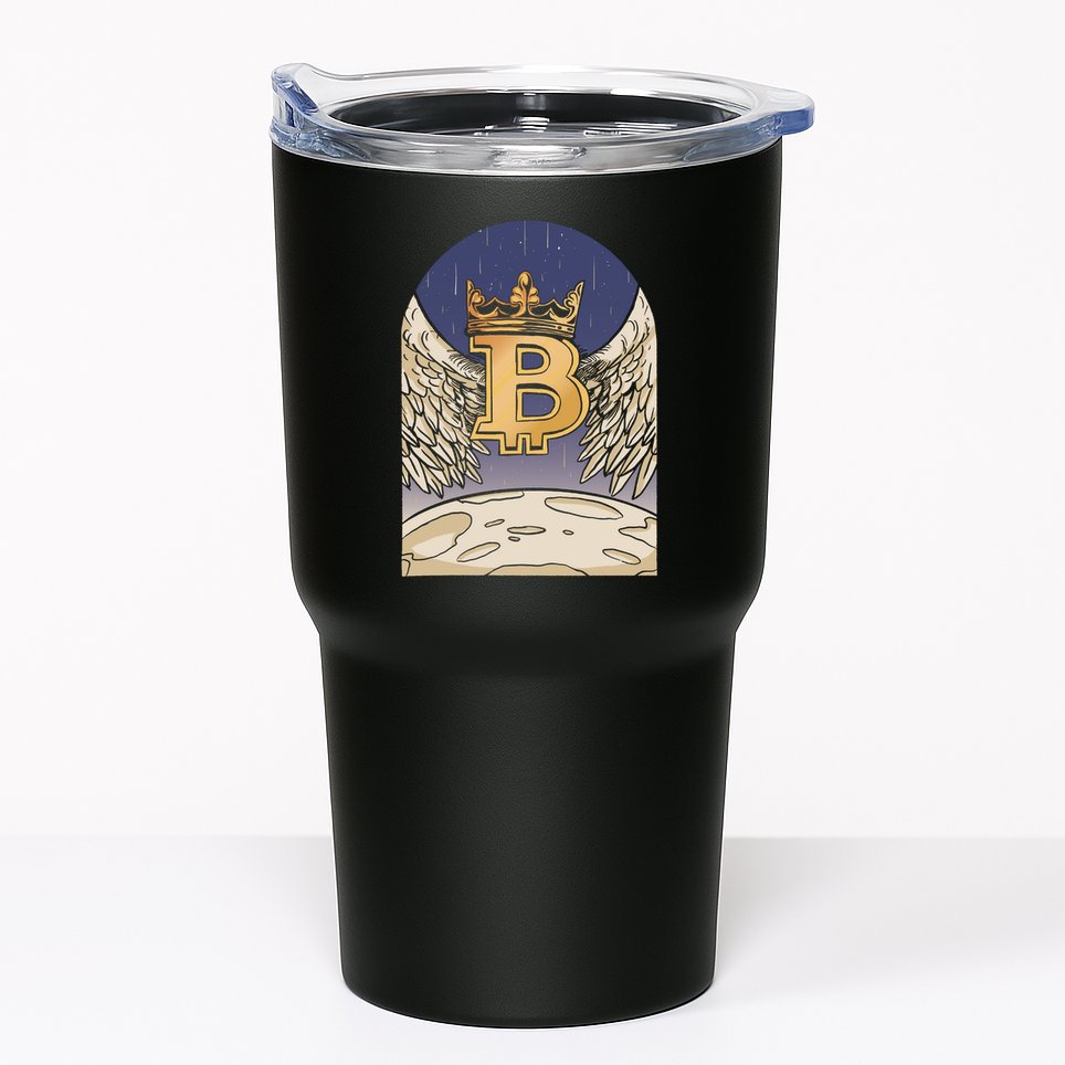 Bitcoin Angel Tumbler