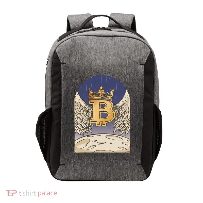Bitcoin Angel Vector Backpack