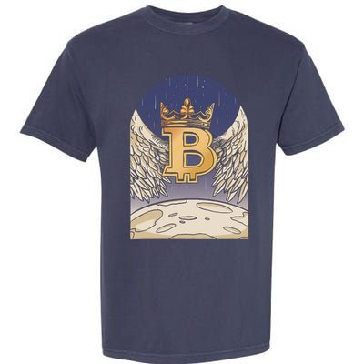 Bitcoin Angel Garment-Dyed Heavyweight T-Shirt