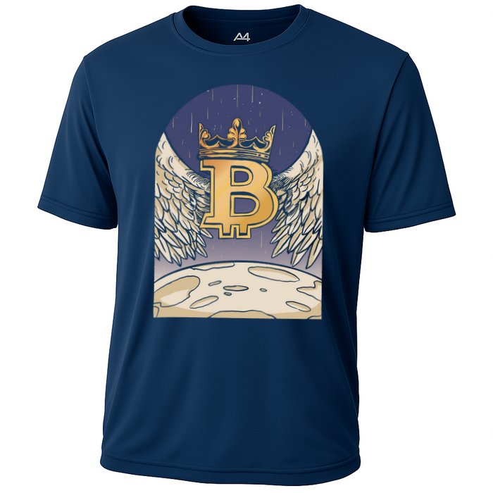 Bitcoin Angel Cooling Performance Crew T-Shirt