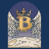 Bitcoin Angel Cooling Performance Crew T-Shirt