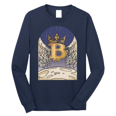 Bitcoin Angel Long Sleeve Shirt