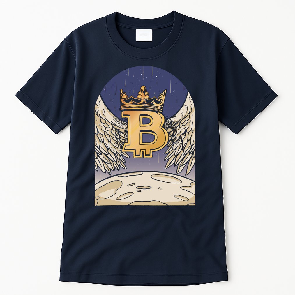 Bitcoin Angel Tall T-Shirt