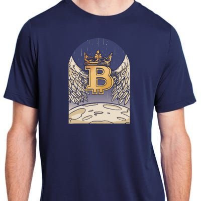 Bitcoin Angel Adult ChromaSoft Performance T-Shirt