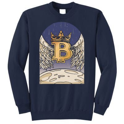 Bitcoin Angel Tall Sweatshirt