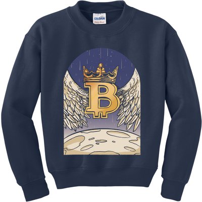Bitcoin Angel Kids Sweatshirt