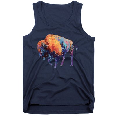 Buffalo American Bison Western Gift Tank Top