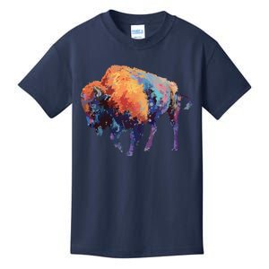 Buffalo American Bison Western Gift Kids T-Shirt