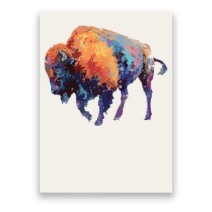 Buffalo American Bison Western Gift Poster