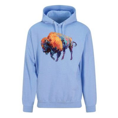 Buffalo American Bison Western Gift Unisex Surf Hoodie