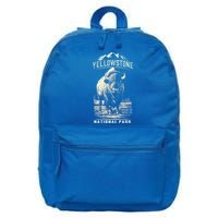 Buffalo American Bison Yellowstone National Park 16 in Basic Backpack