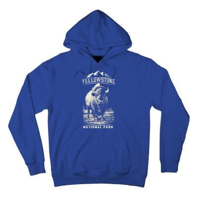 Buffalo American Bison Yellowstone National Park Tall Hoodie