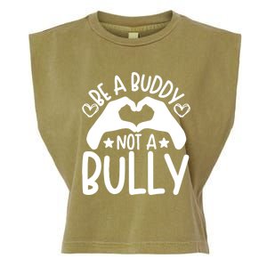 Be A Buddy Not A Bully Unity Day Orange Anti Bullying Garment-Dyed Women's Muscle Tee