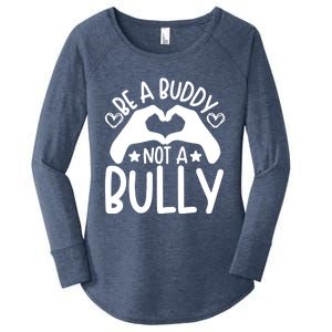 Be A Buddy Not A Bully Unity Day Orange Anti Bullying Women's Perfect Tri Tunic Long Sleeve Shirt