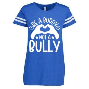 Be A Buddy Not A Bully Unity Day Orange Anti Bullying Enza Ladies Jersey Football T-Shirt