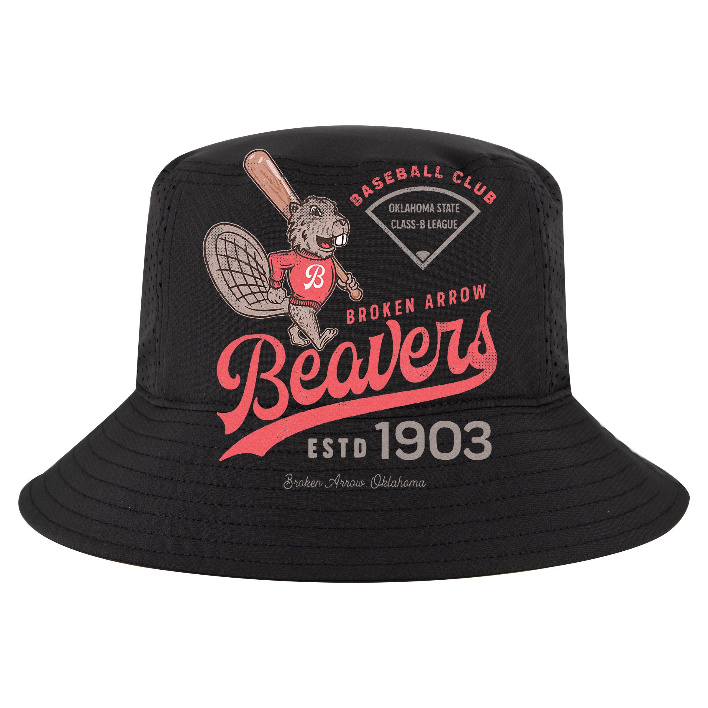 Broken Arrow Beavers Minor League Retro Baseball Team Tall T-Shirt