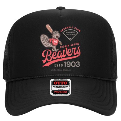 Broken Arrow Beavers Minor League Retro Baseball Team Hat