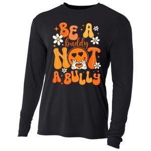 Be A Buddy Not A Bully Unity Day Orange Anti Bullying Cooling Performance Long Sleeve Crew