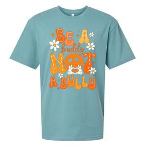 Be A Buddy Not A Bully Unity Day Orange Anti Bullying Sueded Cloud Jersey T-Shirt