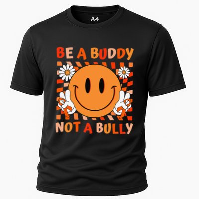 Be A Buddy Not A Bully Unity Day Anti Bullying Orange Face Gift Cooling Performance Crew T-Shirt