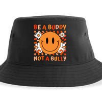 Be A Buddy Not A Bully Unity Day Anti Bullying Orange Face Gift Sustainable Bucket Hat