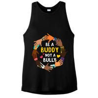 Be A Buddy Not A Bully Anti Bullying Ladies PosiCharge Tri-Blend Wicking Tank
