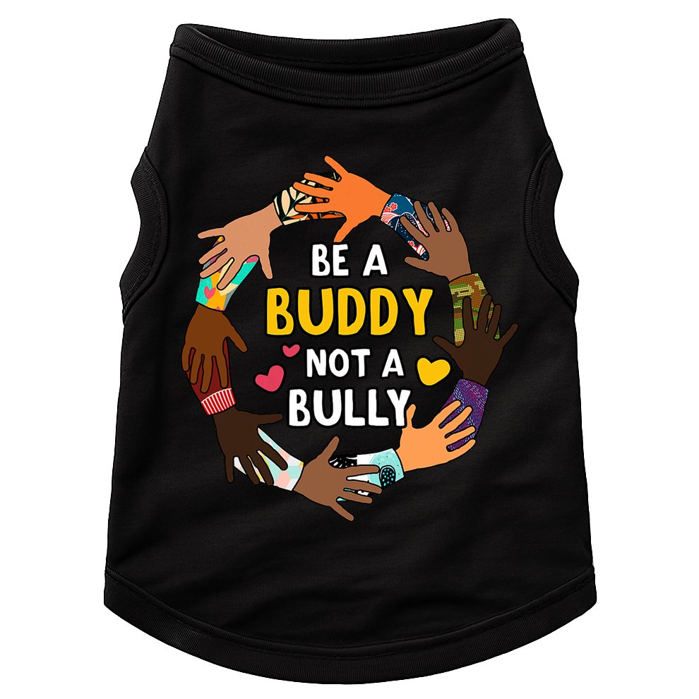 Be A Buddy Not A Bully Anti Bullying Doggie Tank