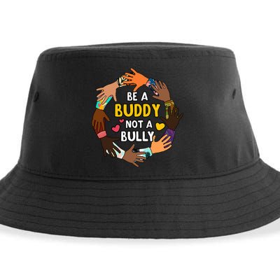 Be A Buddy Not A Bully Anti Bullying Sustainable Bucket Hat