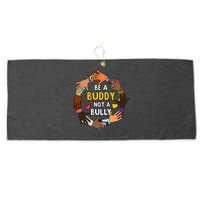 Be A Buddy Not A Bully Anti Bullying Large Microfiber Waffle Golf Towel