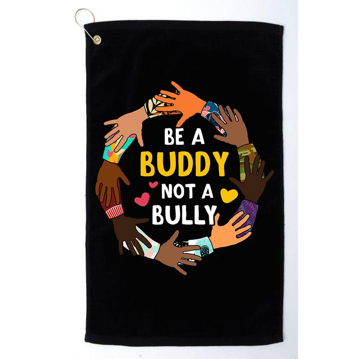 Be A Buddy Not A Bully Anti Bullying Golf Towel