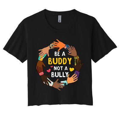 Be A Buddy Not A Bully Anti Bullying Crop Top