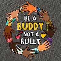 Be A Buddy Not A Bully Anti Bullying Cotton Canvas Backpack