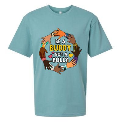 Be A Buddy Not A Bully Anti Bullying Sueded Cloud Jersey T-Shirt