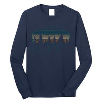 Bison American Buffalo Vintage National Park Souvenir Gift Long Sleeve Shirt